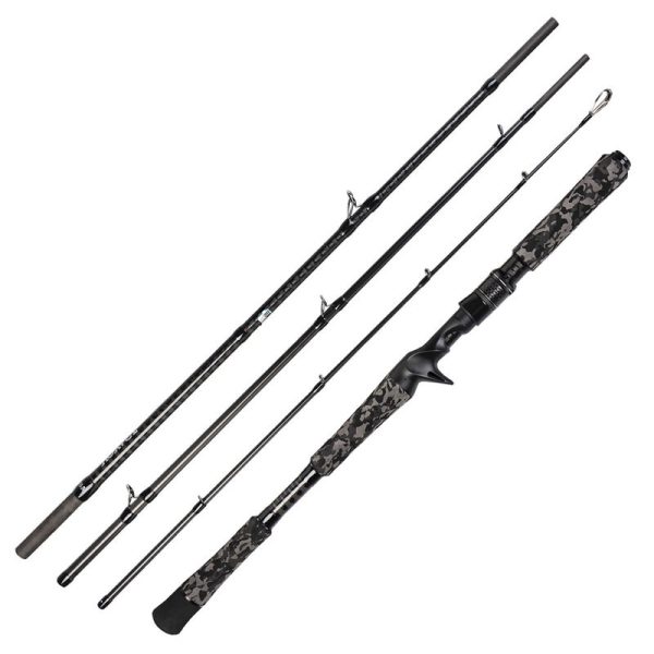Canne casting carnassier bone voyage 664 h 1,98m 10-40g